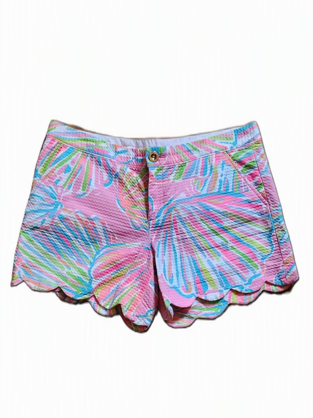 Lilly Pulitzer Buttercup Shorts, Classic Lilly Colors, Size 10
